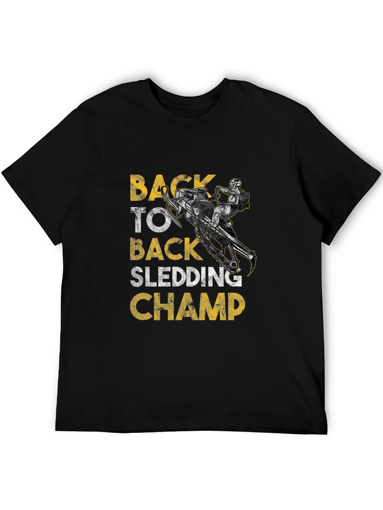 Back to Back Sledding Champ Graphic Tee