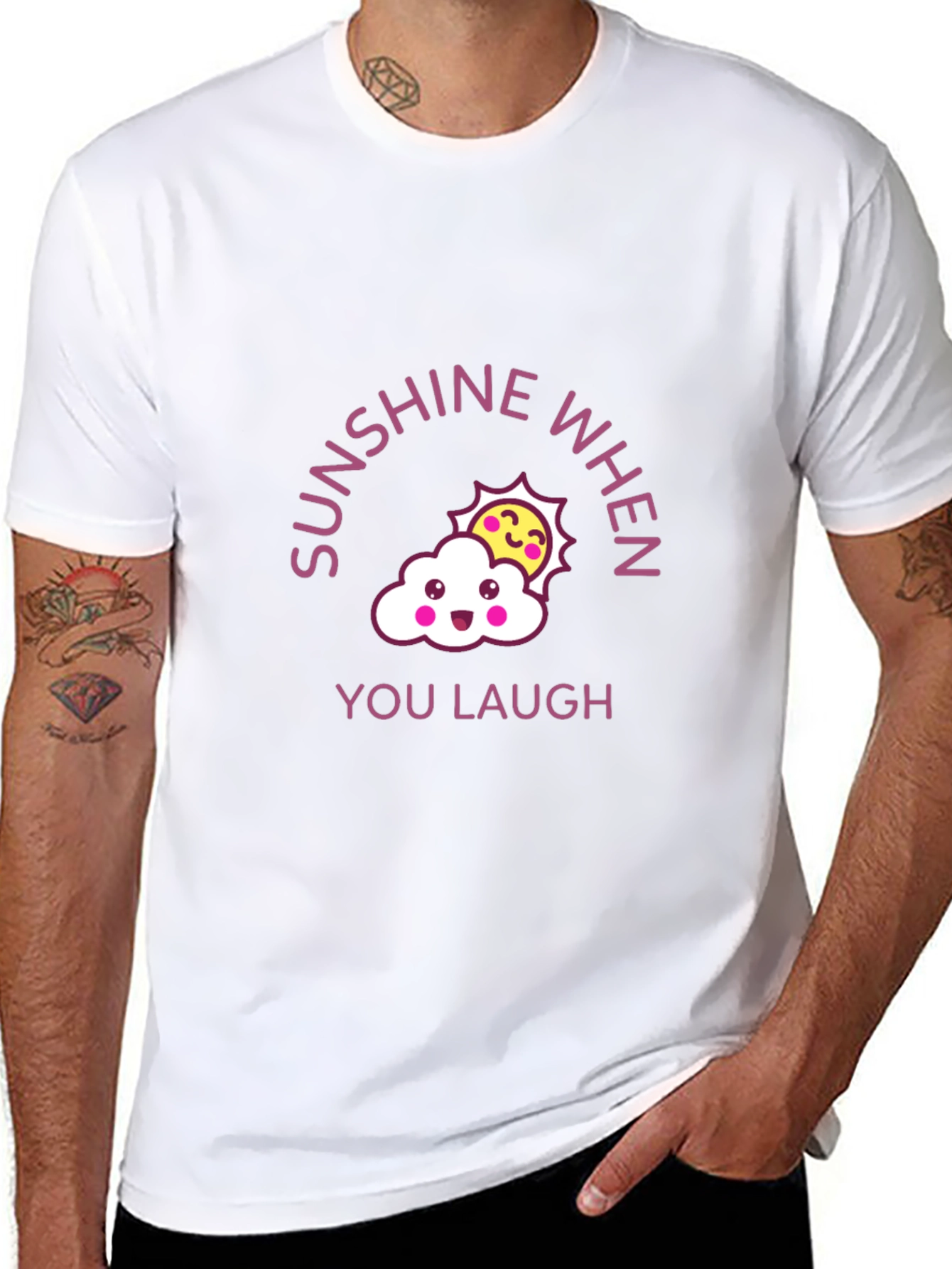 Sunshine When You Laugh Graphic Tee
