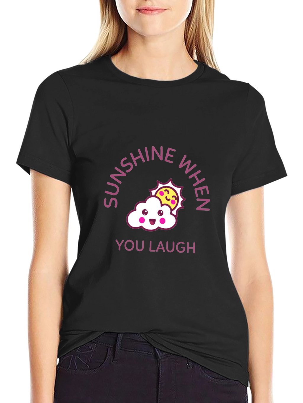 Sunshine When You Laugh Graphic Tee