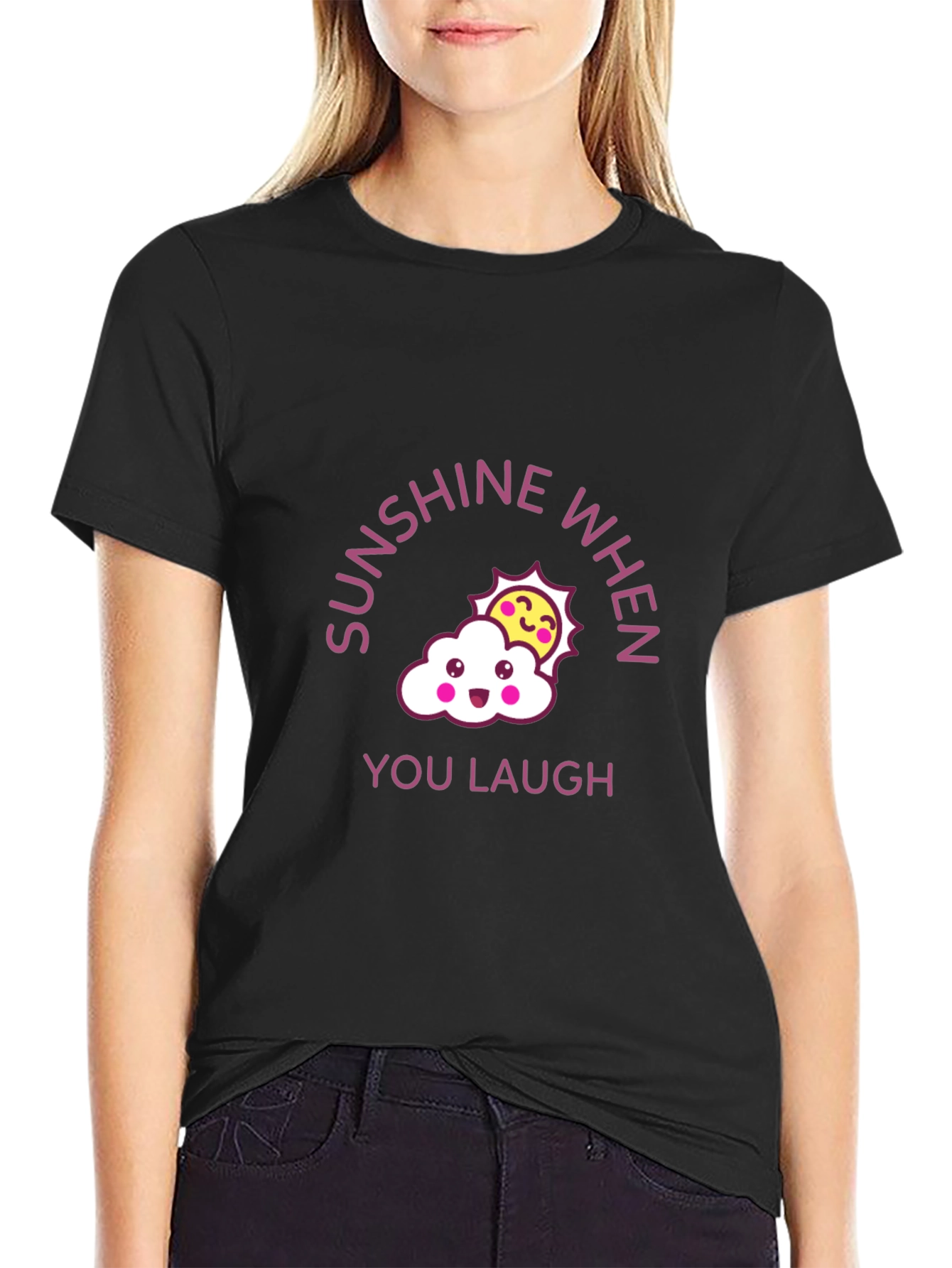 Sunshine When You Laugh Graphic Tee