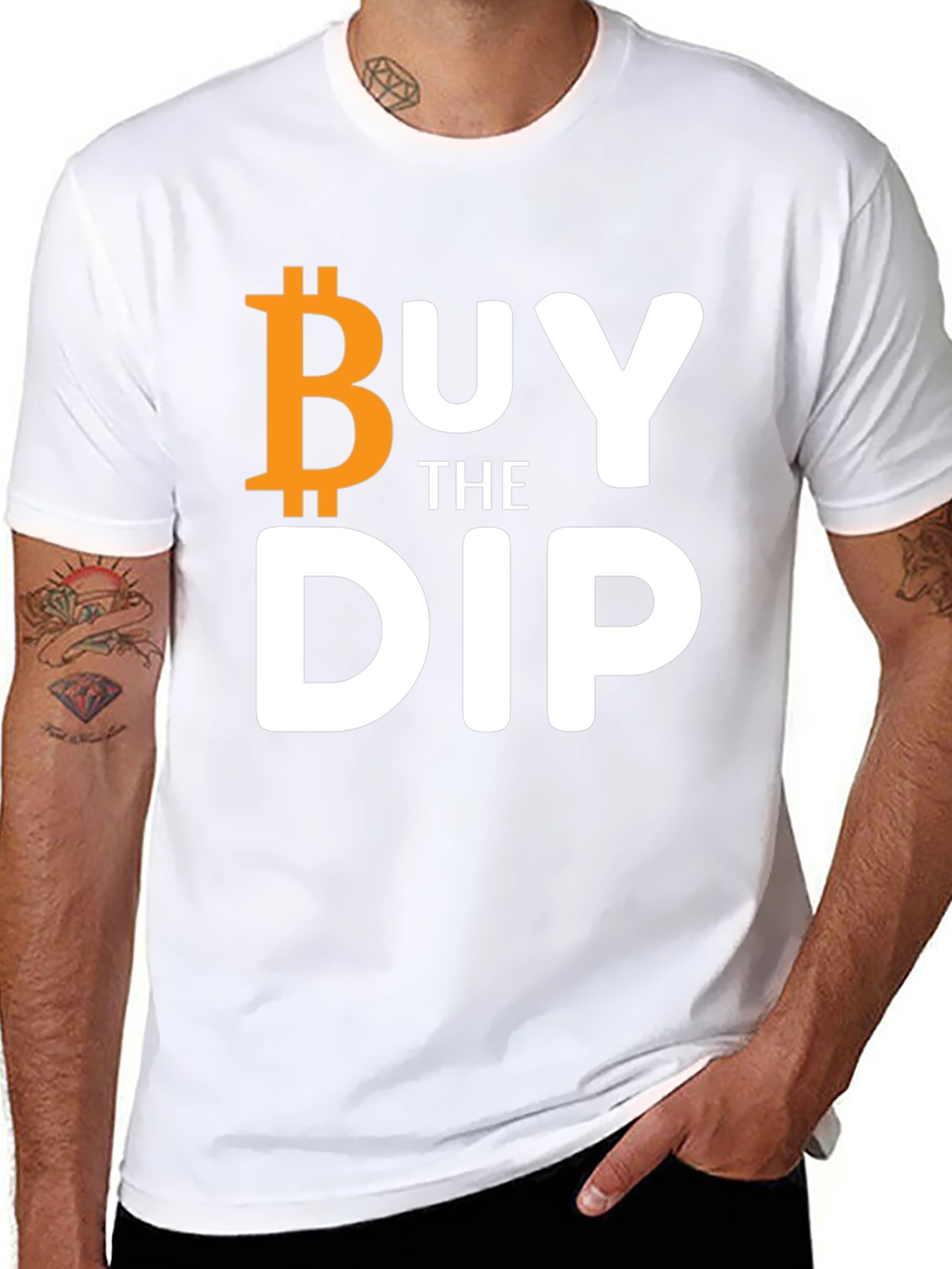 Buy the Dip Bitcoin T-Shirt