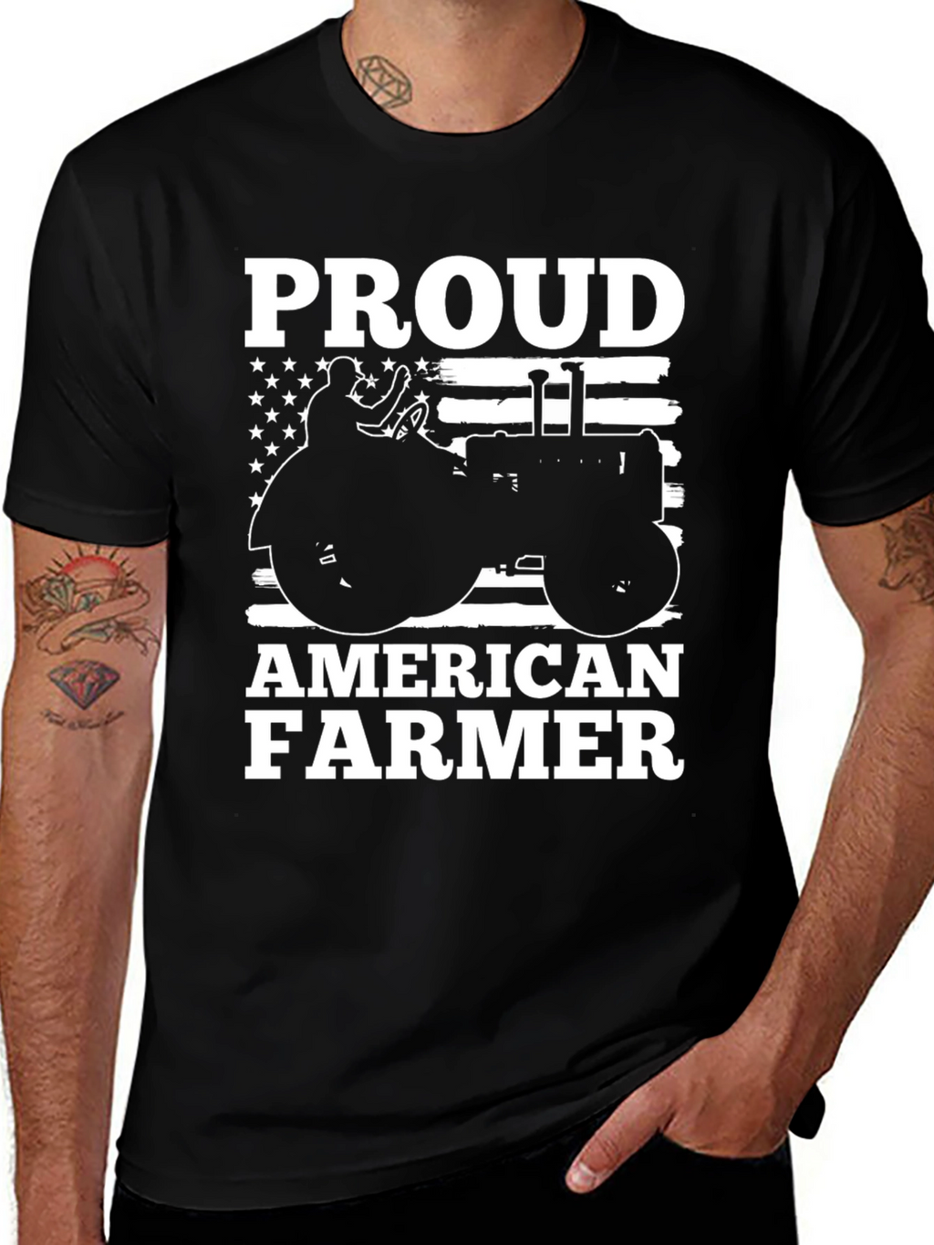 Proud American Farmer T-Shirt