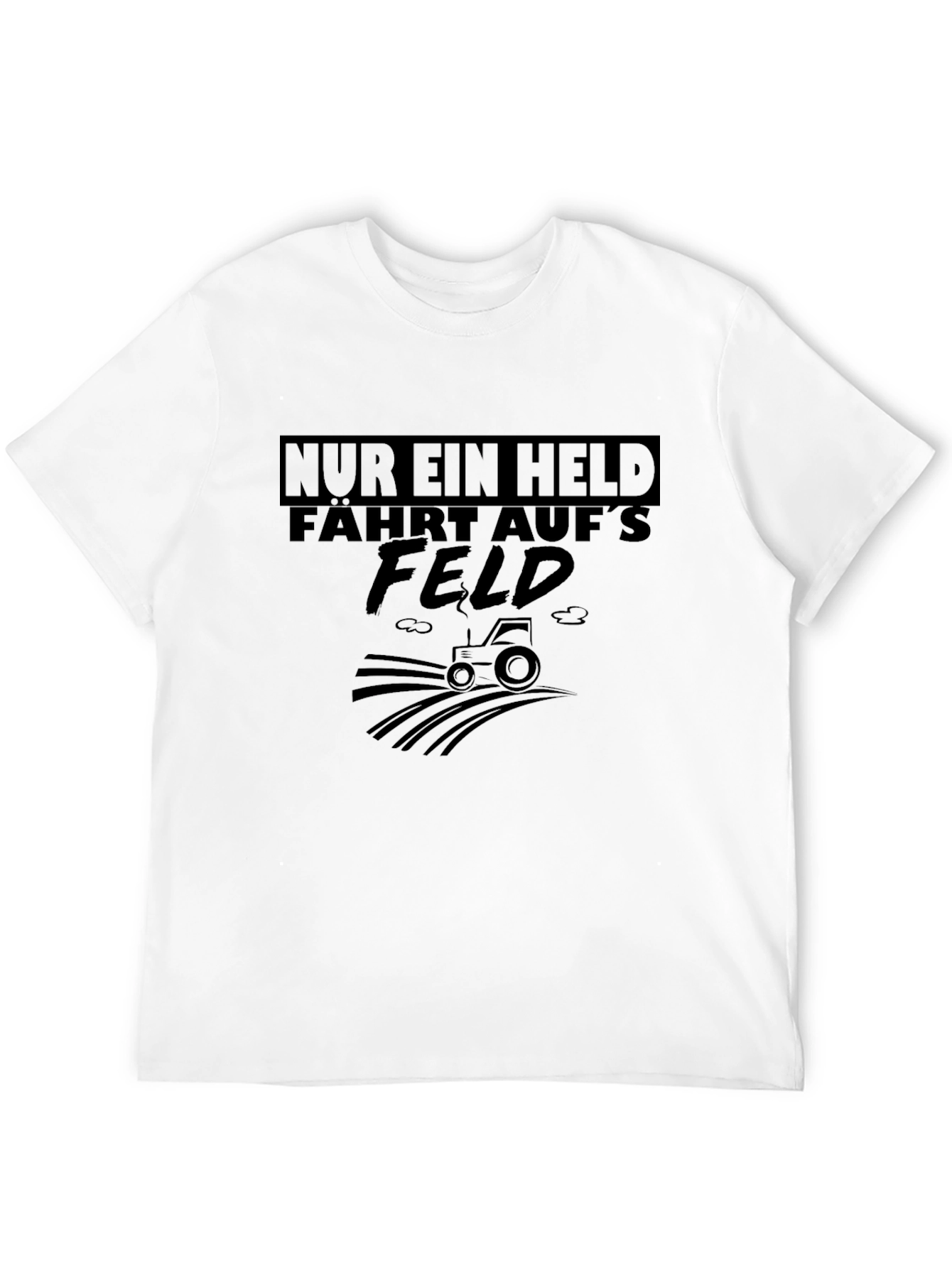 Hero Farmer T-Shirt - Nur Ein Held Fahrt Aufs Feld