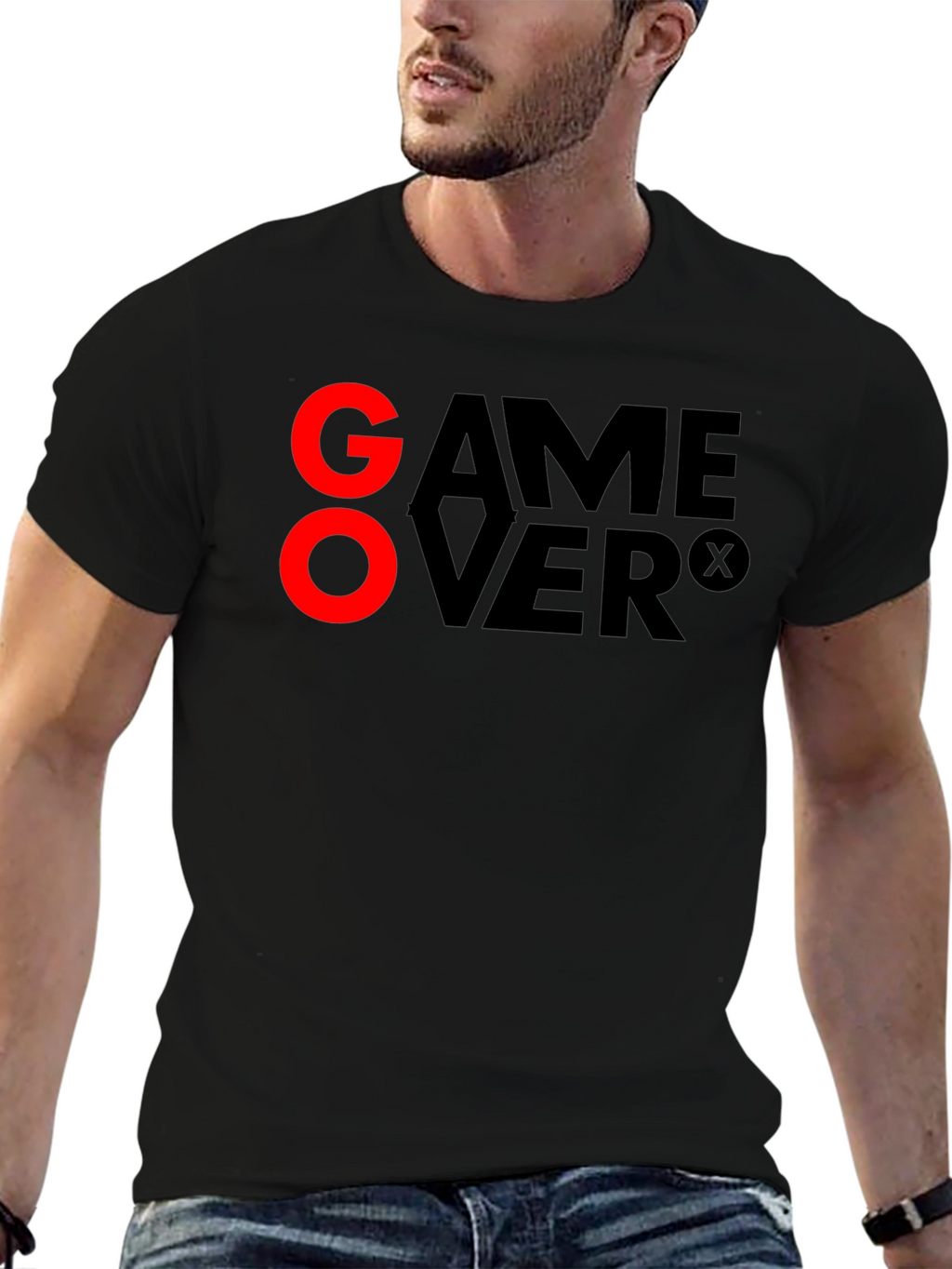 Game Over Graphic Tee - Gamer T-Shirt