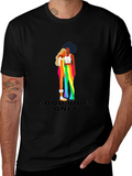 Good Vibes Only Pride Graphic Tee