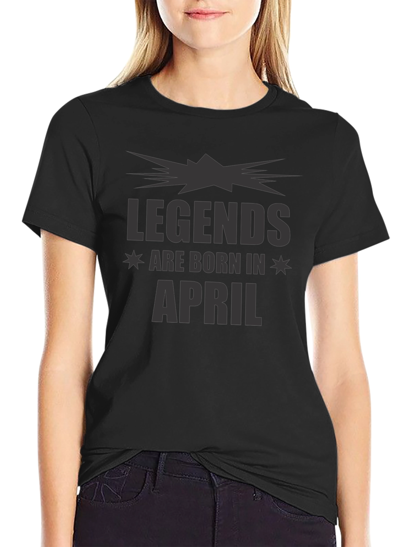 Legends Are Born In April T-Shirt