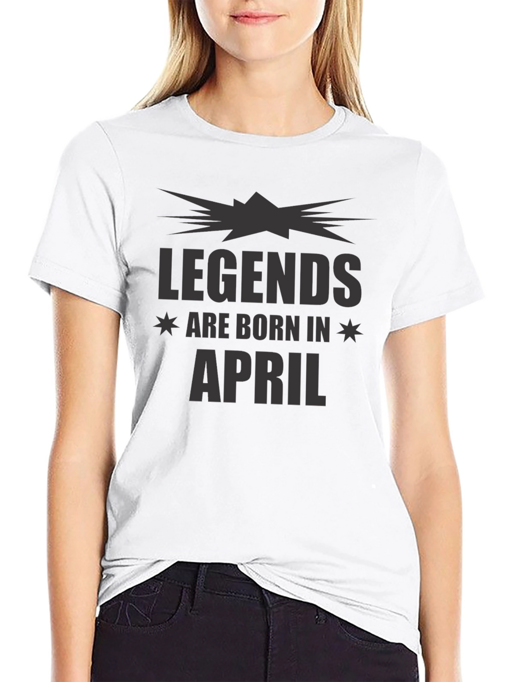 Legends Are Born In April T-Shirt