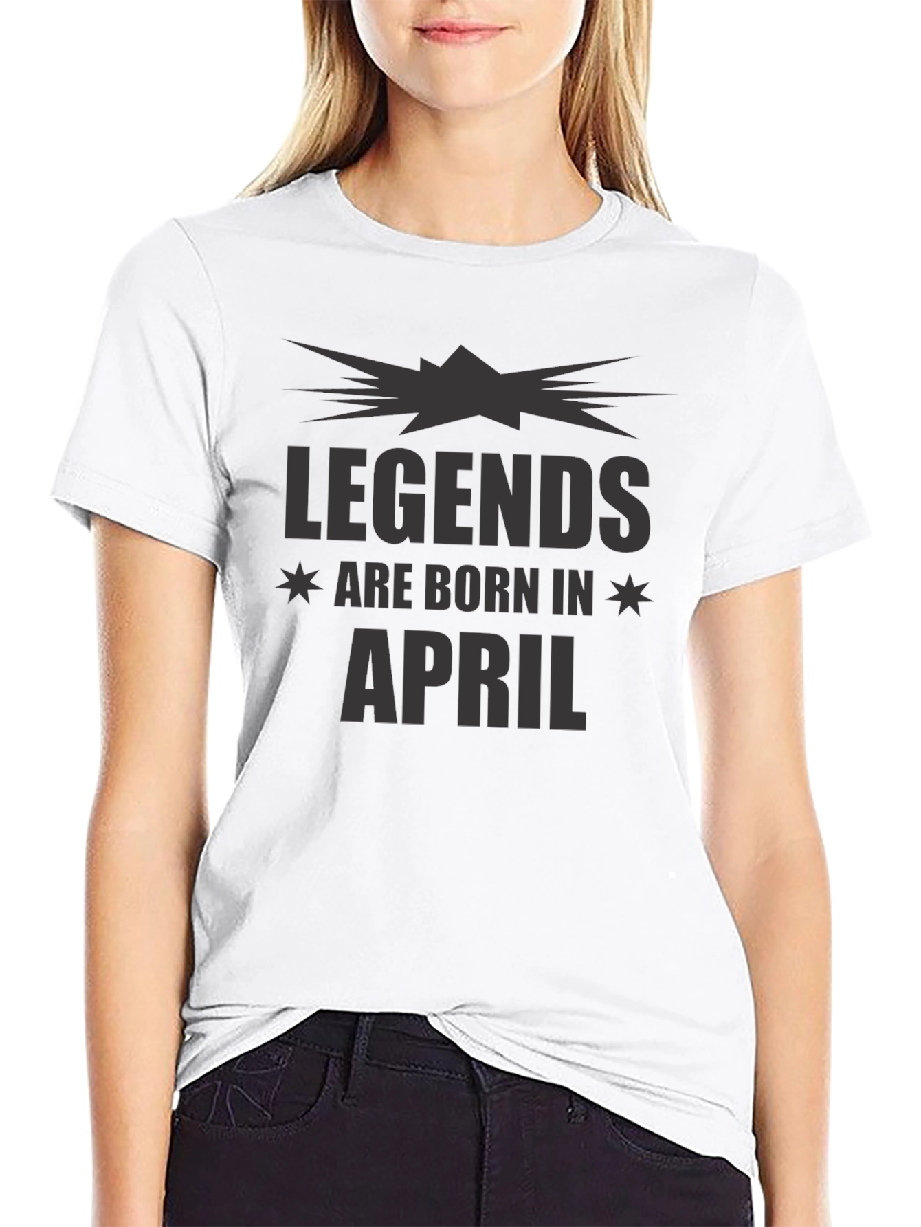 Legends Are Born In April T-Shirt