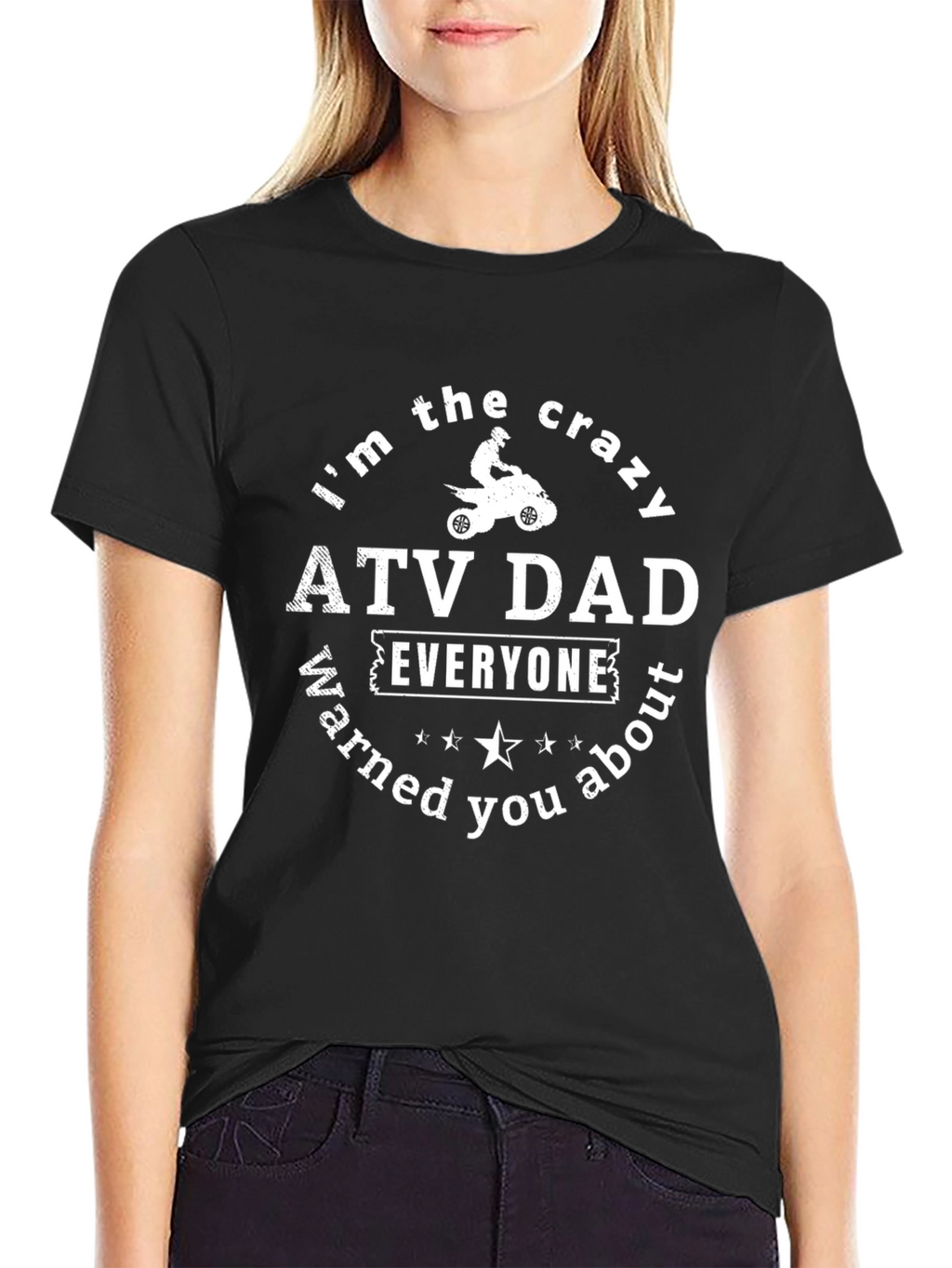 Crazy ATV Dad Graphic Tee