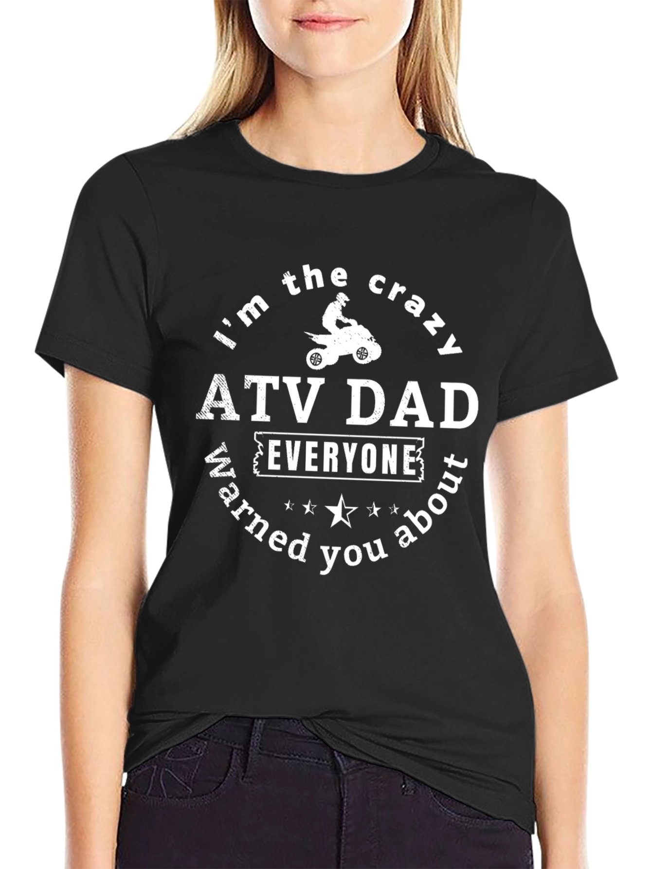 Crazy ATV Dad Graphic Tee