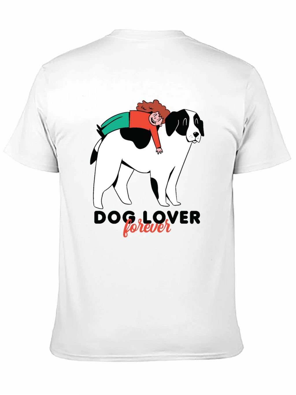 Dog Lover Graphic Tee - Unisex Black T-Shirt