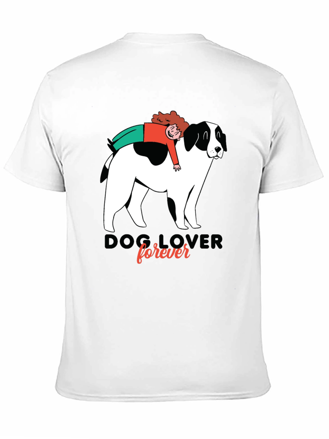Dog Lover Graphic Tee - Unisex Black T-Shirt
