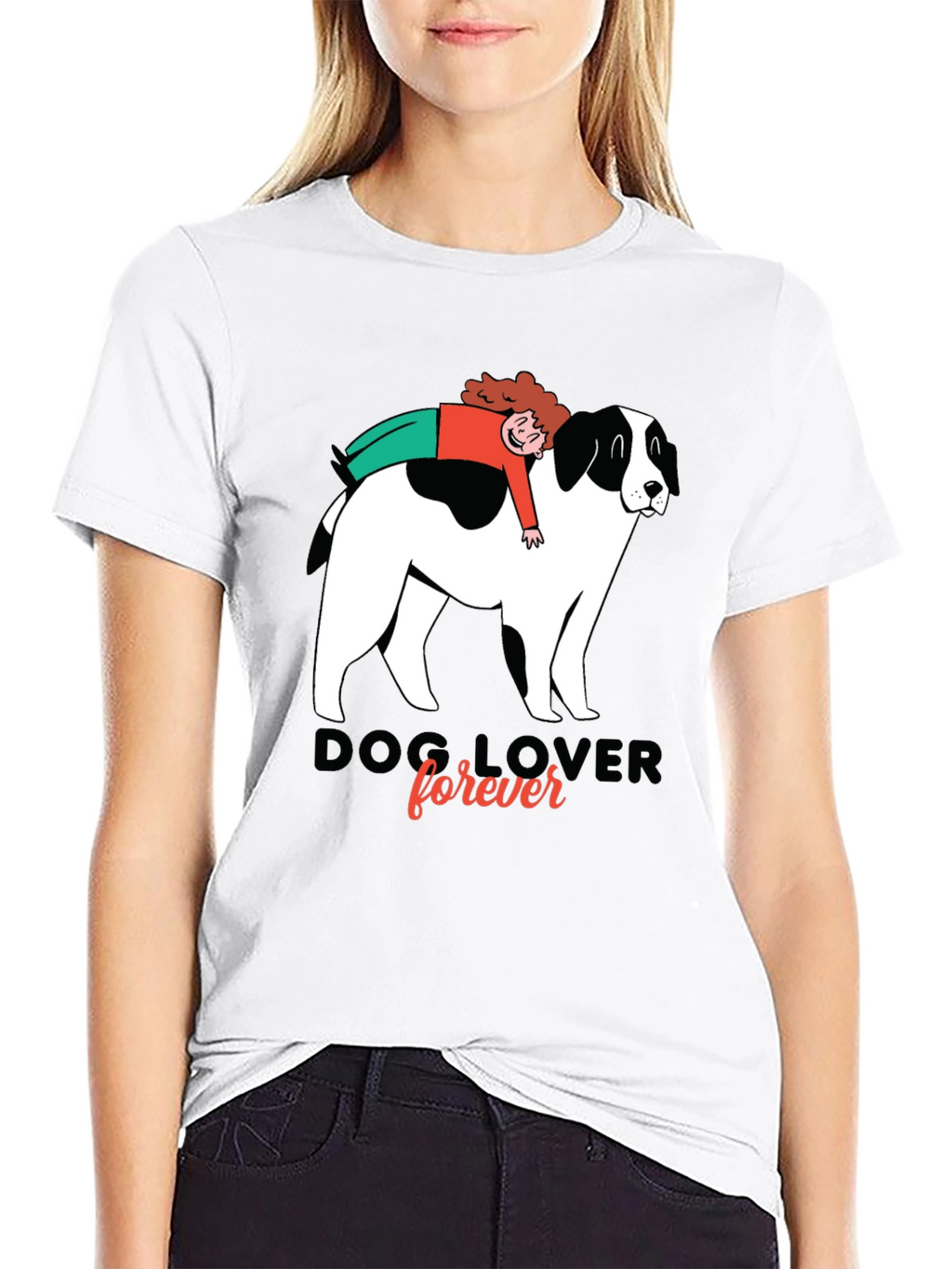 Dog Lover Graphic Tee - Unisex Black T-Shirt