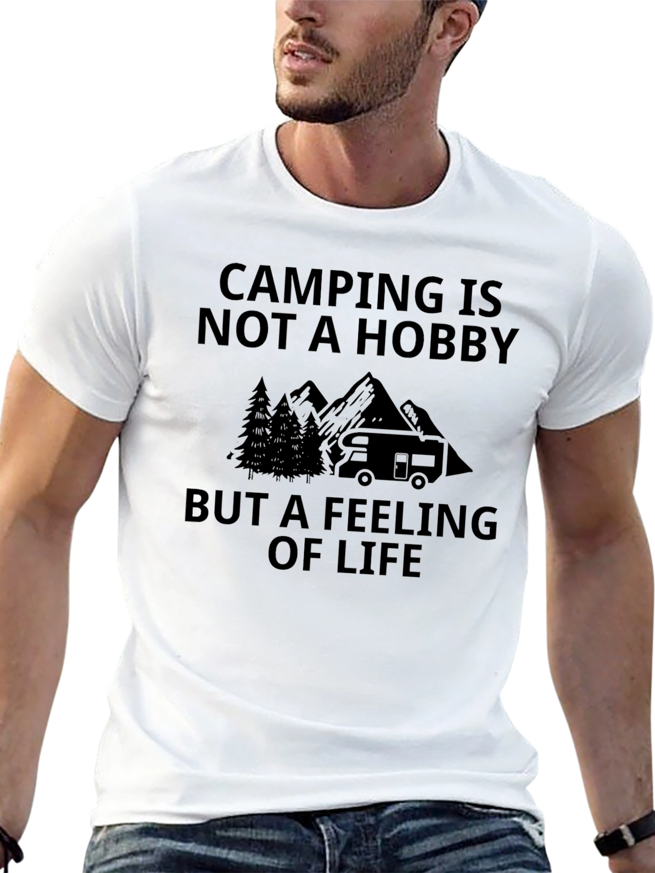 Camping is Not a Hobby - T-Shirt