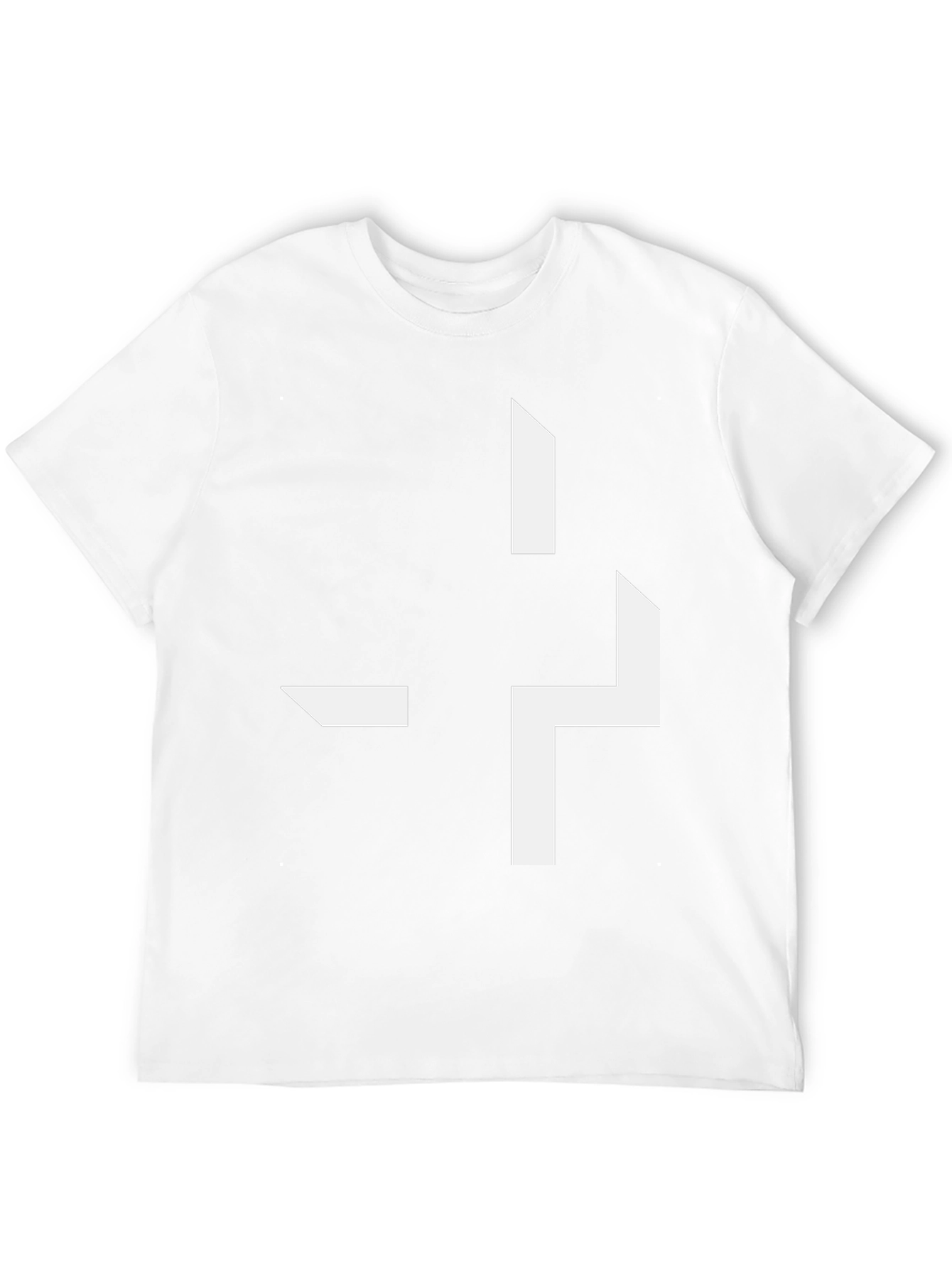 Abstract Geometric Tee - Modern Graphic Shirt