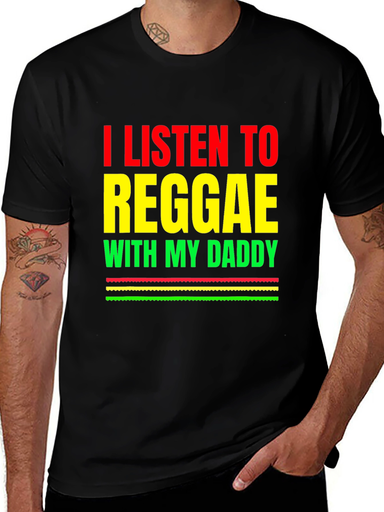 Reggae Daddy T-Shirt - Music Lovers Tee