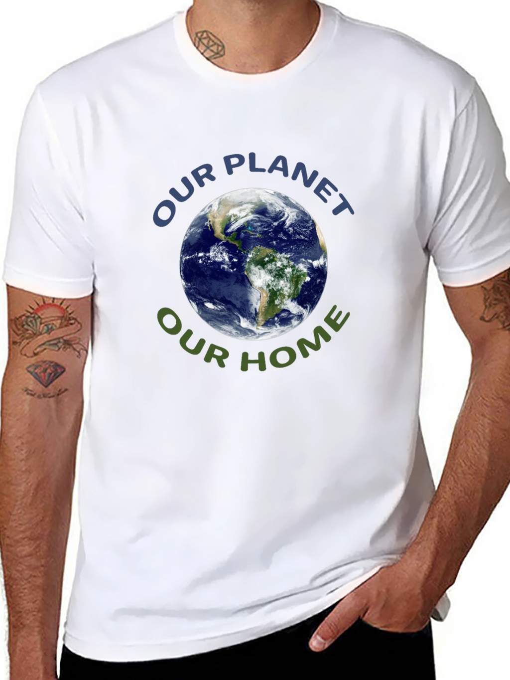 Earth Day T-Shirt - Our Planet Our Home