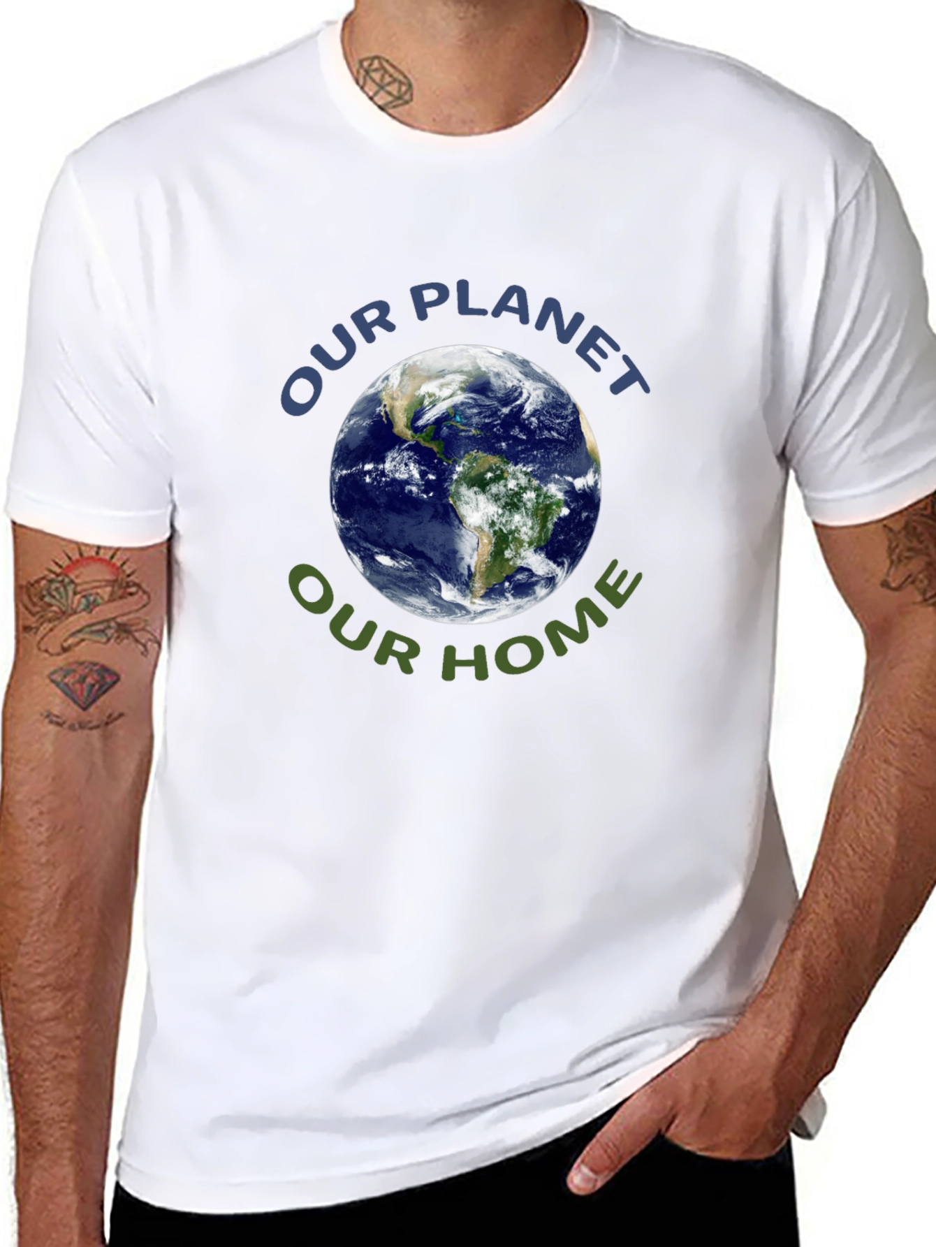 Earth Day T-Shirt - Our Planet Our Home