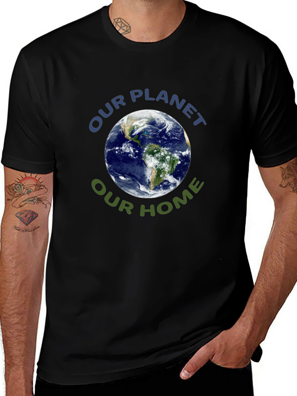 Earth Day T-Shirt - Our Planet Our Home