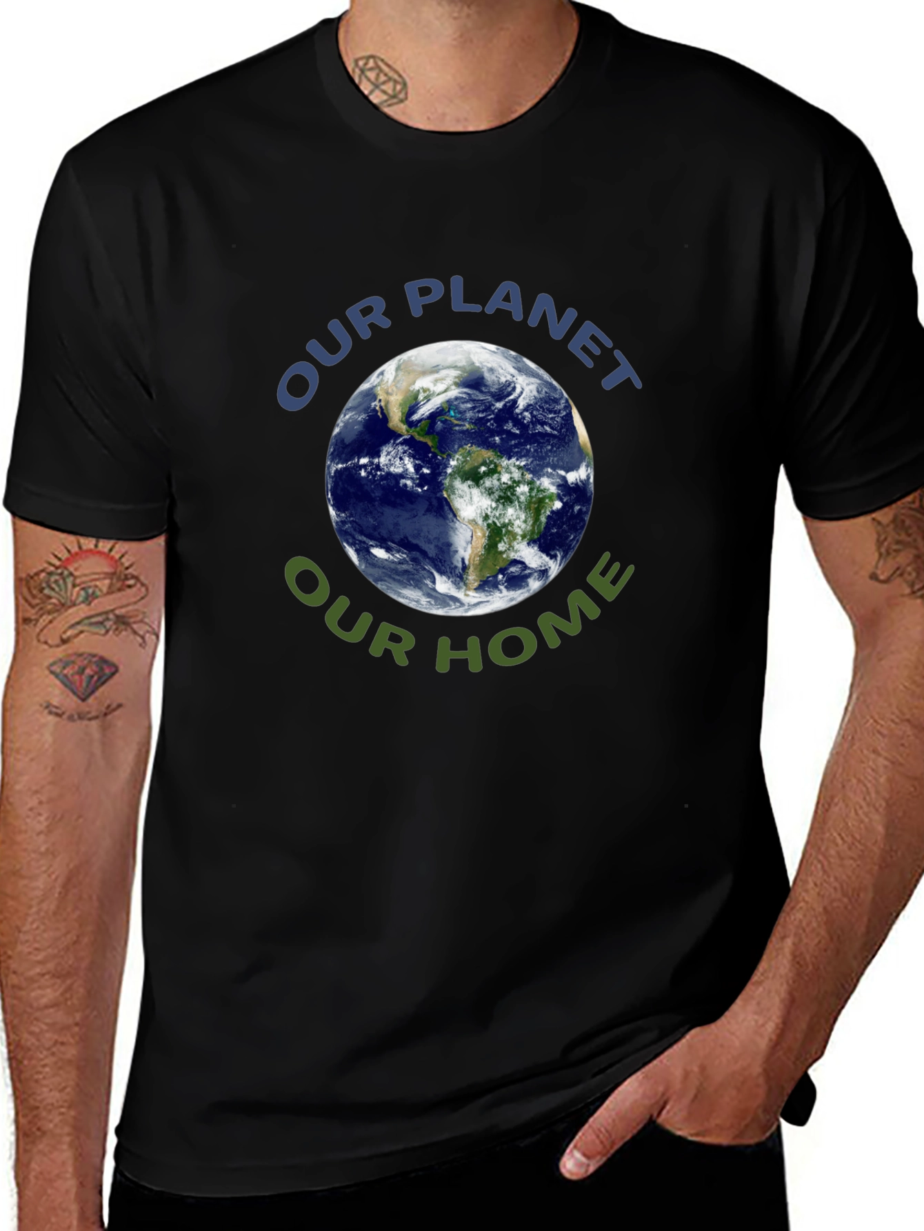 Earth Day T-Shirt - Our Planet Our Home