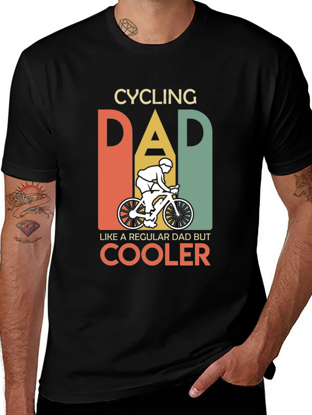 Cycling Dad T-Shirt - Regular Dad But Cooler