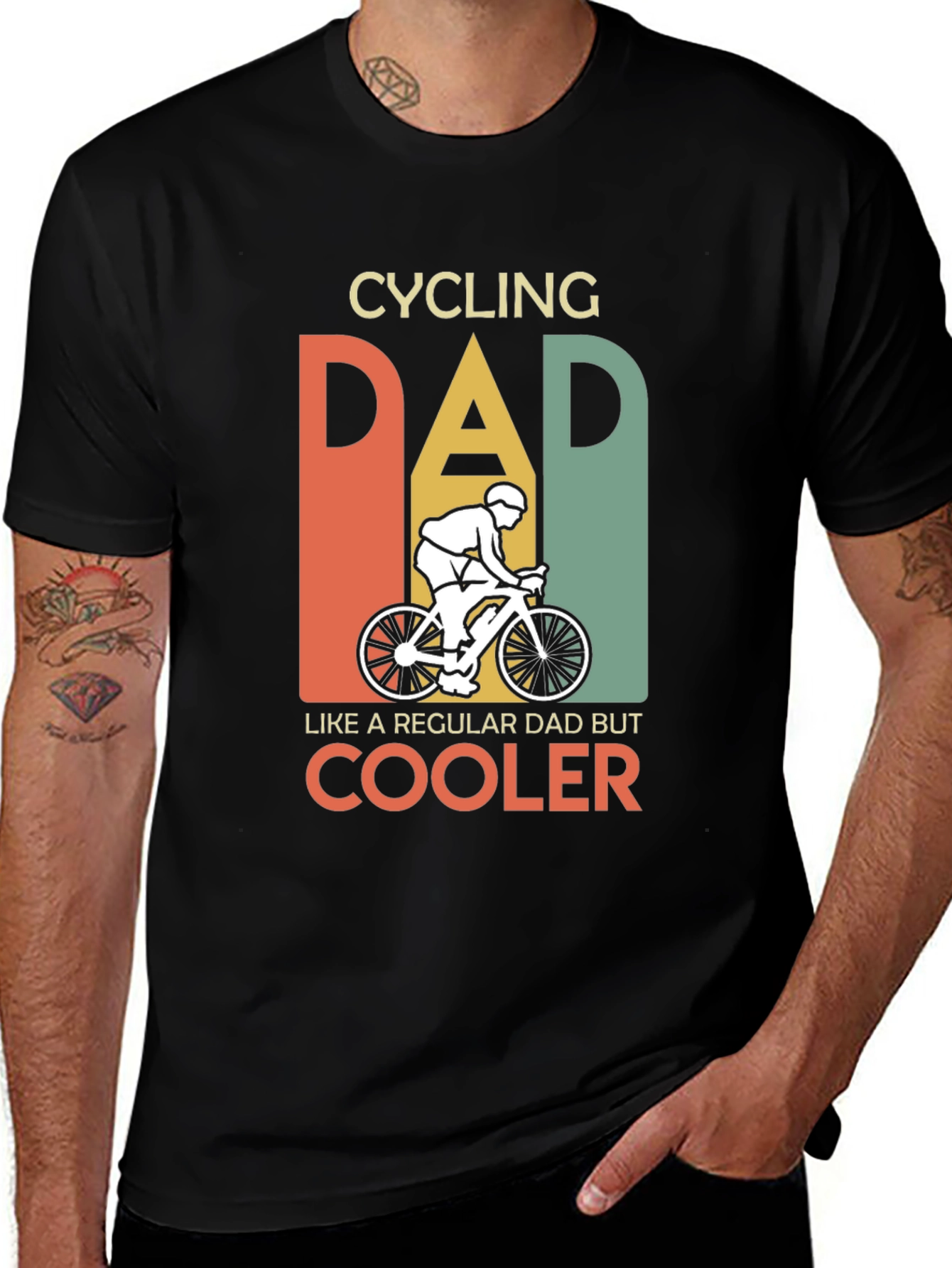 Cycling Dad T-Shirt - Regular Dad But Cooler