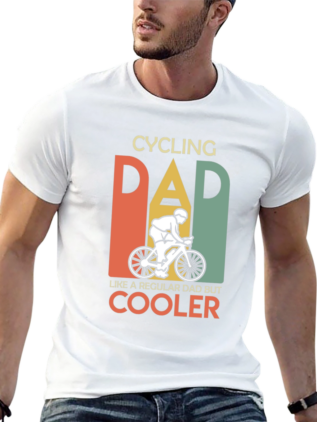Cycling Dad T-Shirt - Regular Dad But Cooler