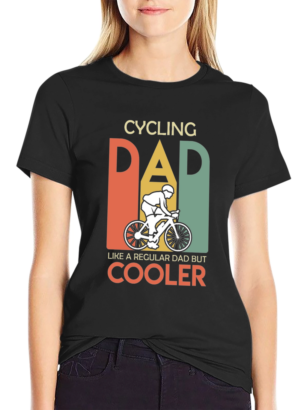 Cycling Dad T-Shirt - Regular Dad But Cooler
