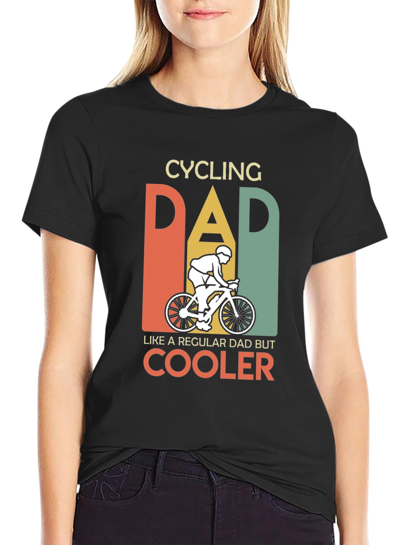 Cycling Dad T-Shirt - Regular Dad But Cooler