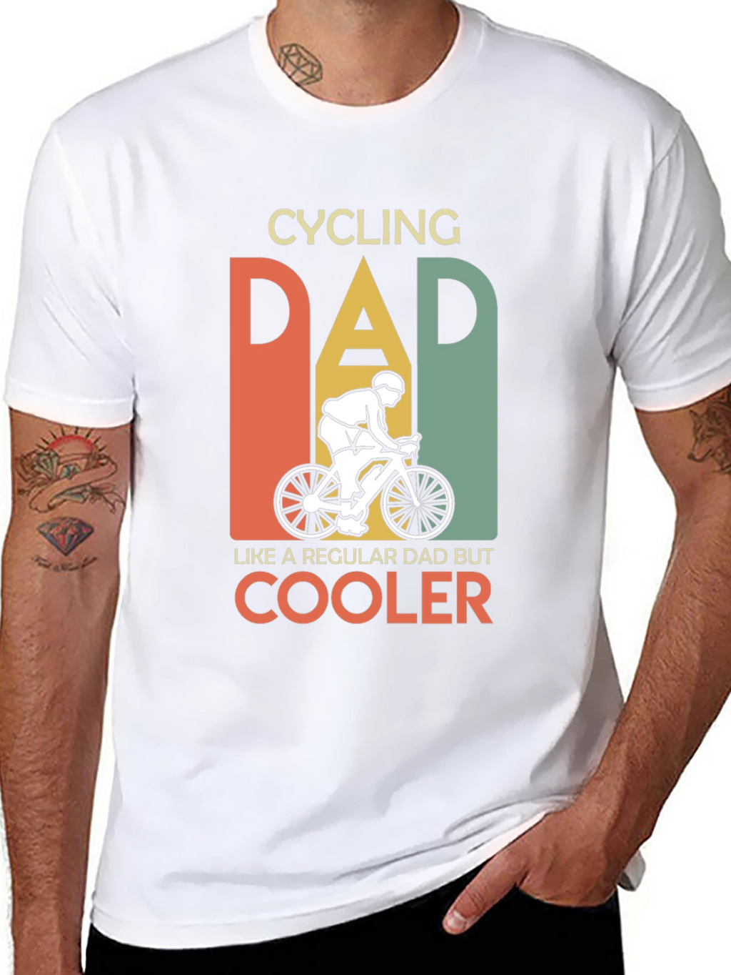 Cycling Dad T-Shirt - Regular Dad But Cooler