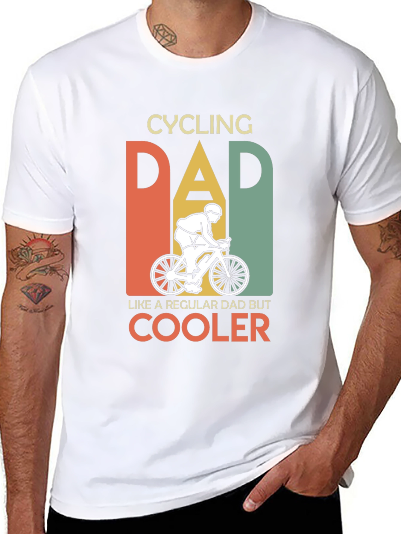 Cycling Dad T-Shirt - Regular Dad But Cooler