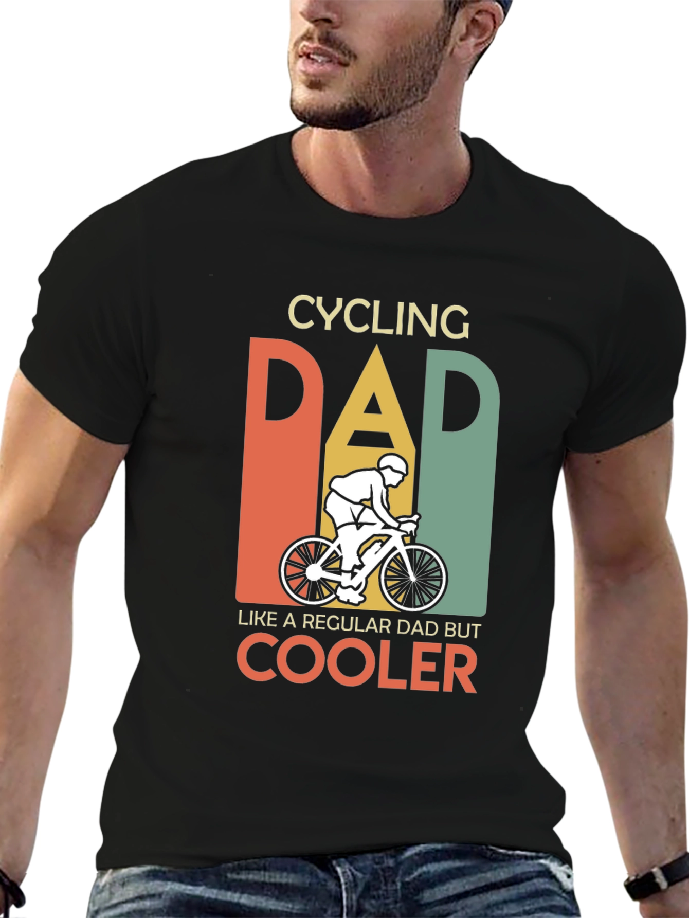Cycling Dad T-Shirt - Regular Dad But Cooler