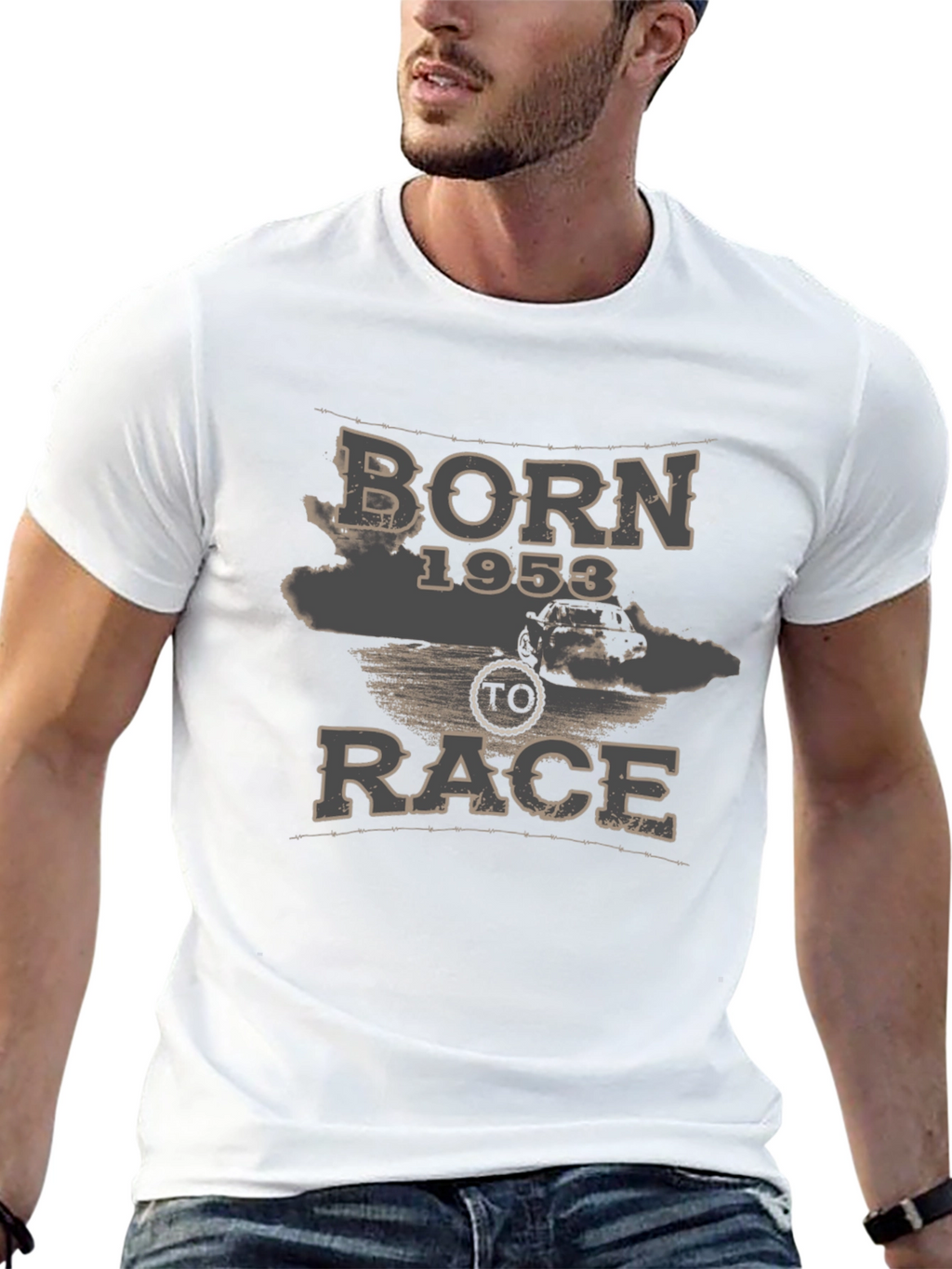 Born 1958 to Race Graphic Tee