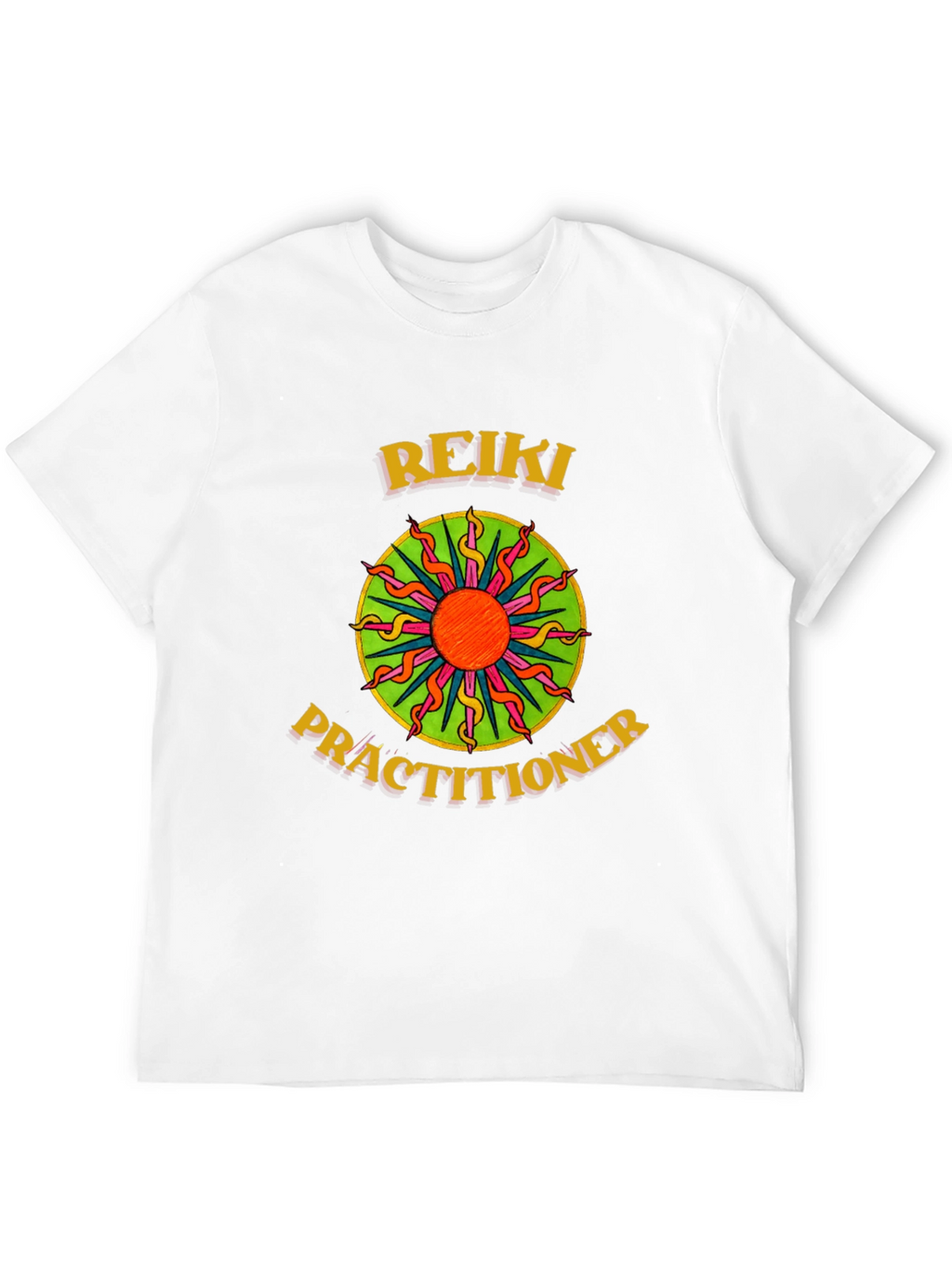 Reiki Practitioner T-Shirt - Spiritual Healing Design