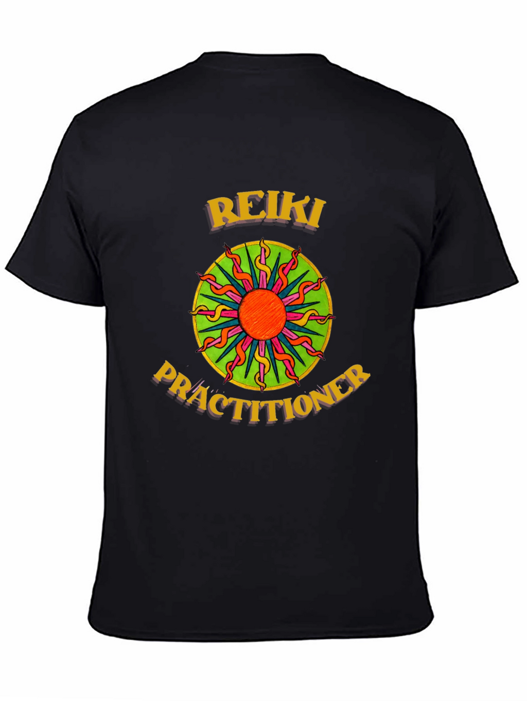 Reiki Practitioner T-Shirt - Spiritual Healing Design