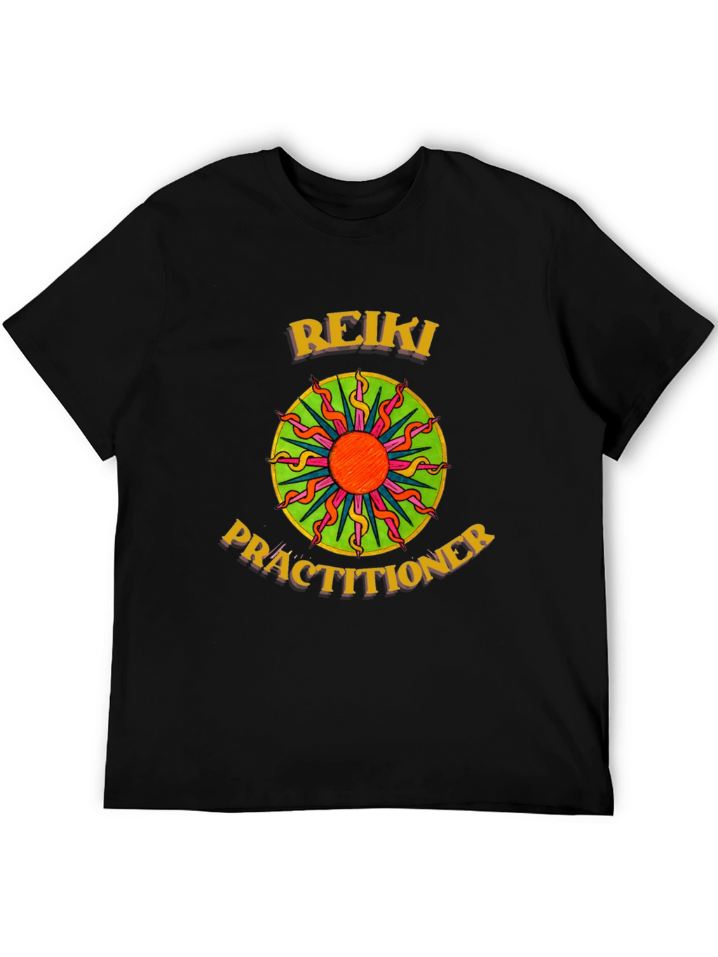 Reiki Practitioner T-Shirt - Spiritual Healing Design