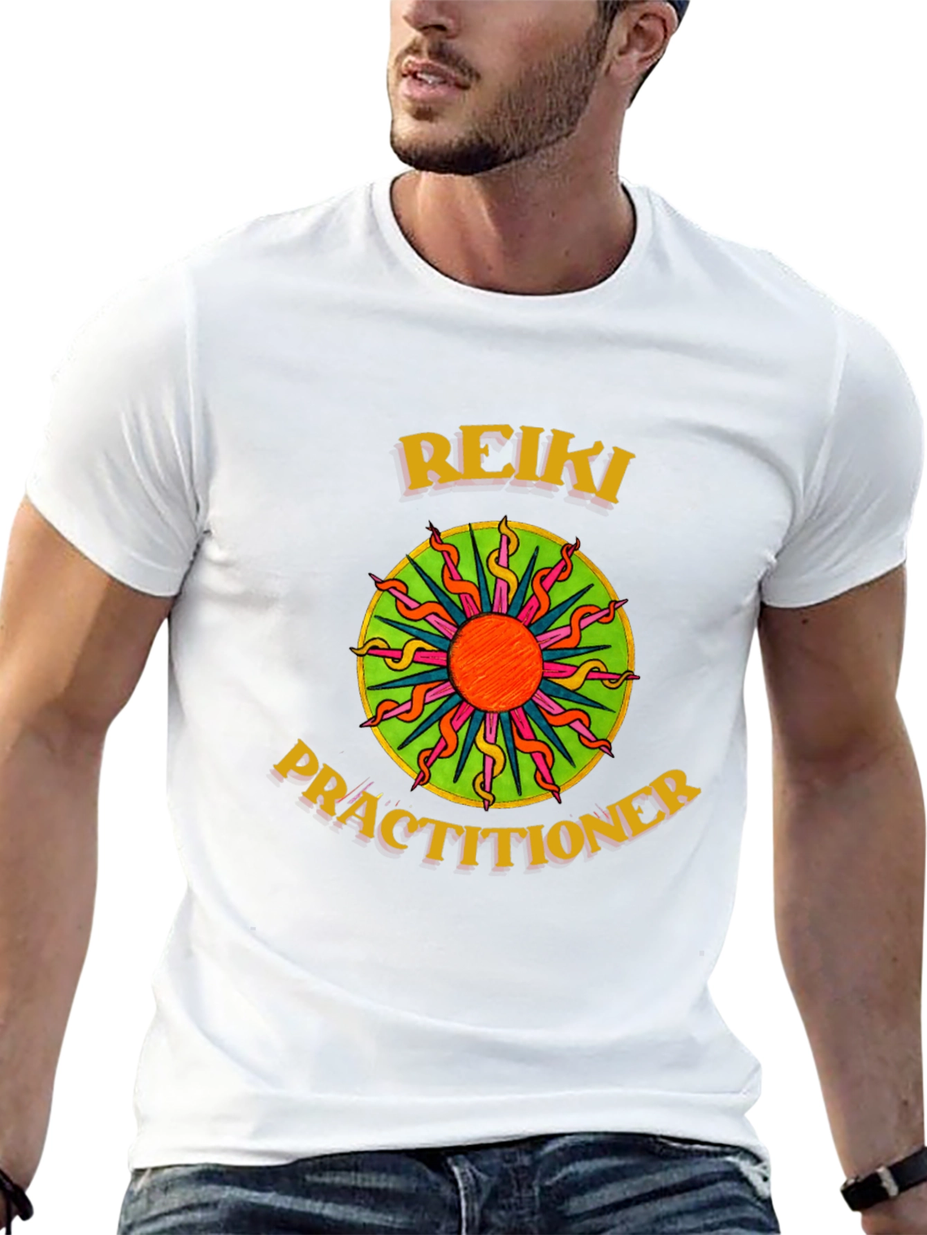 Reiki Practitioner T-Shirt - Spiritual Healing Design