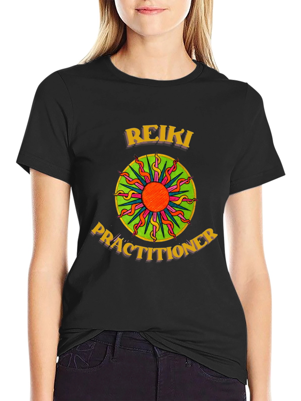 Reiki Practitioner T-Shirt - Spiritual Healing Design