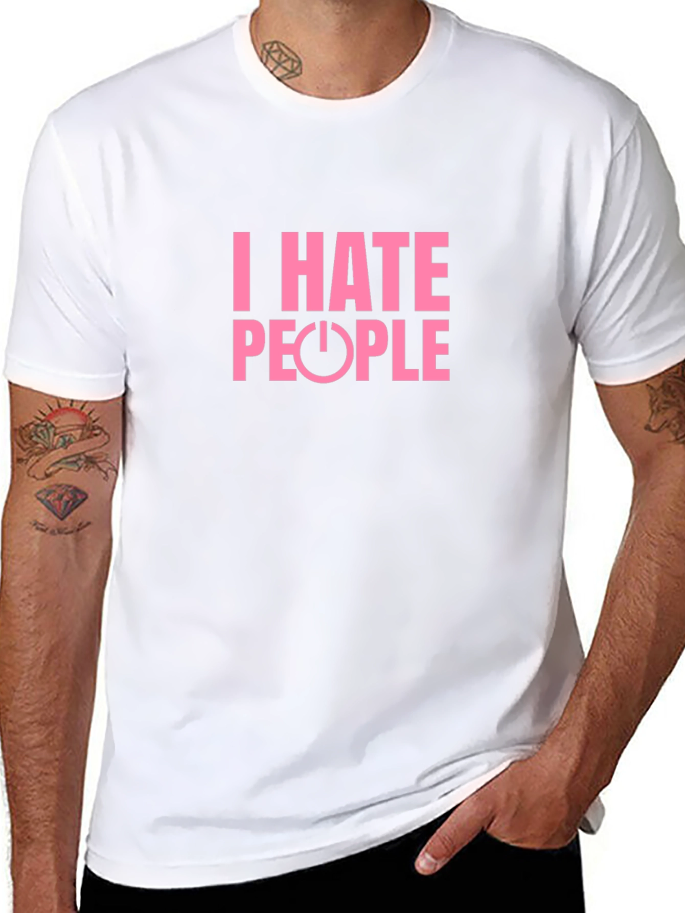 I Hate People T-Shirt - Funny Graphic Tee