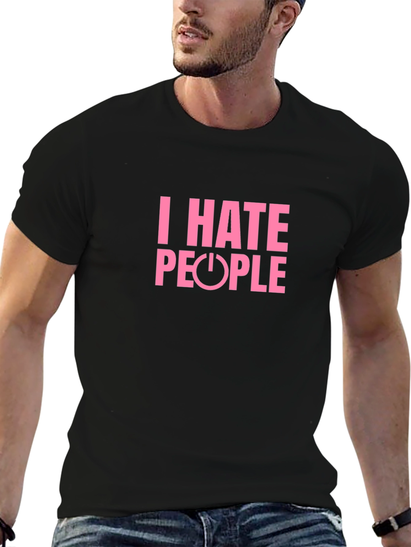 I Hate People T-Shirt - Funny Graphic Tee
