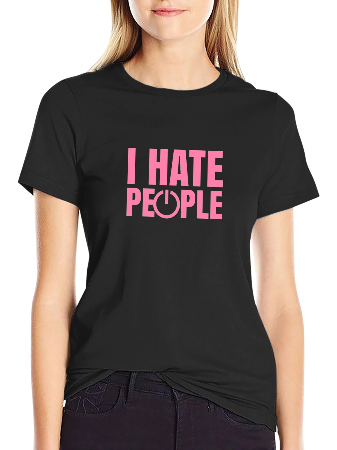 I Hate People T-Shirt - Funny Graphic Tee