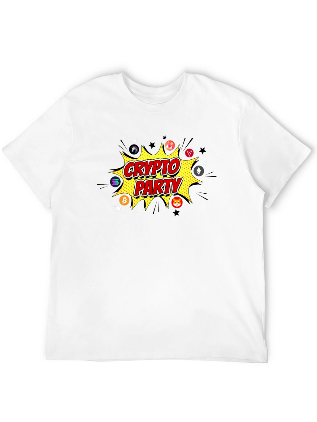 Crypto Party Black T-Shirt