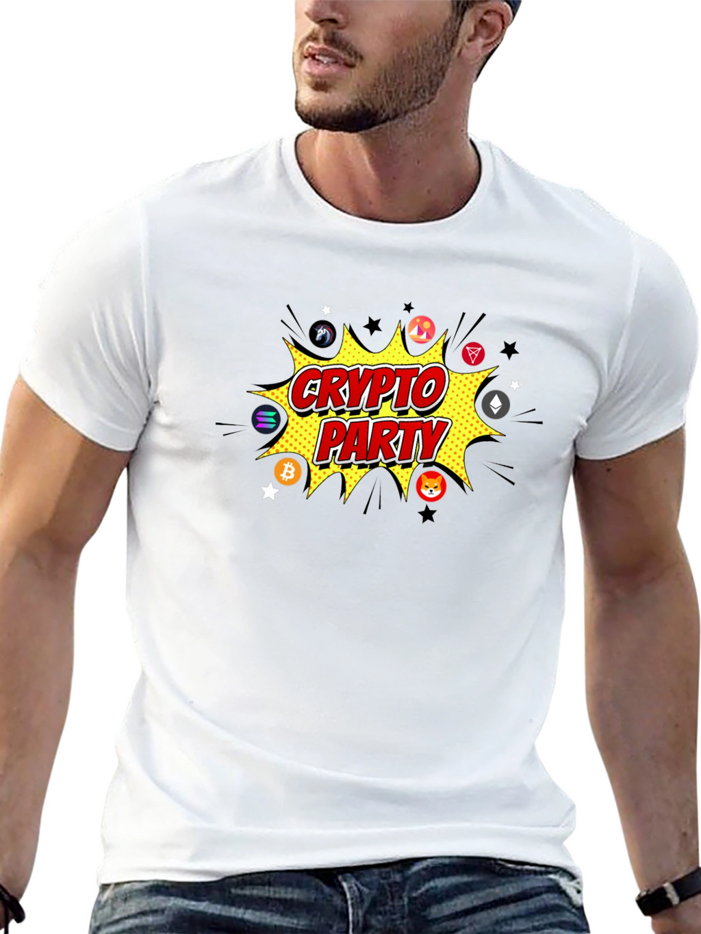 Crypto Party Black T-Shirt