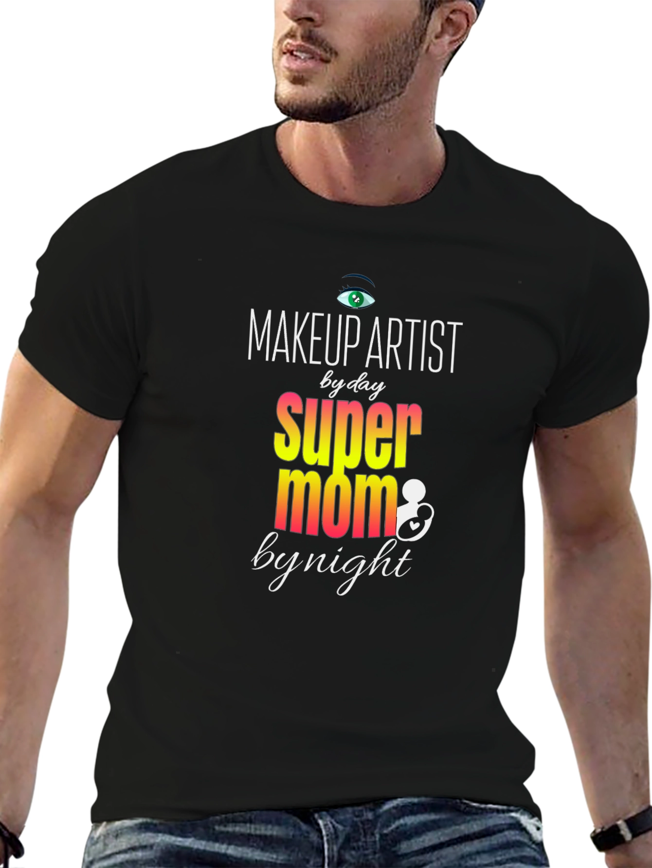 Makeup Artist Super Mom T-Shirt