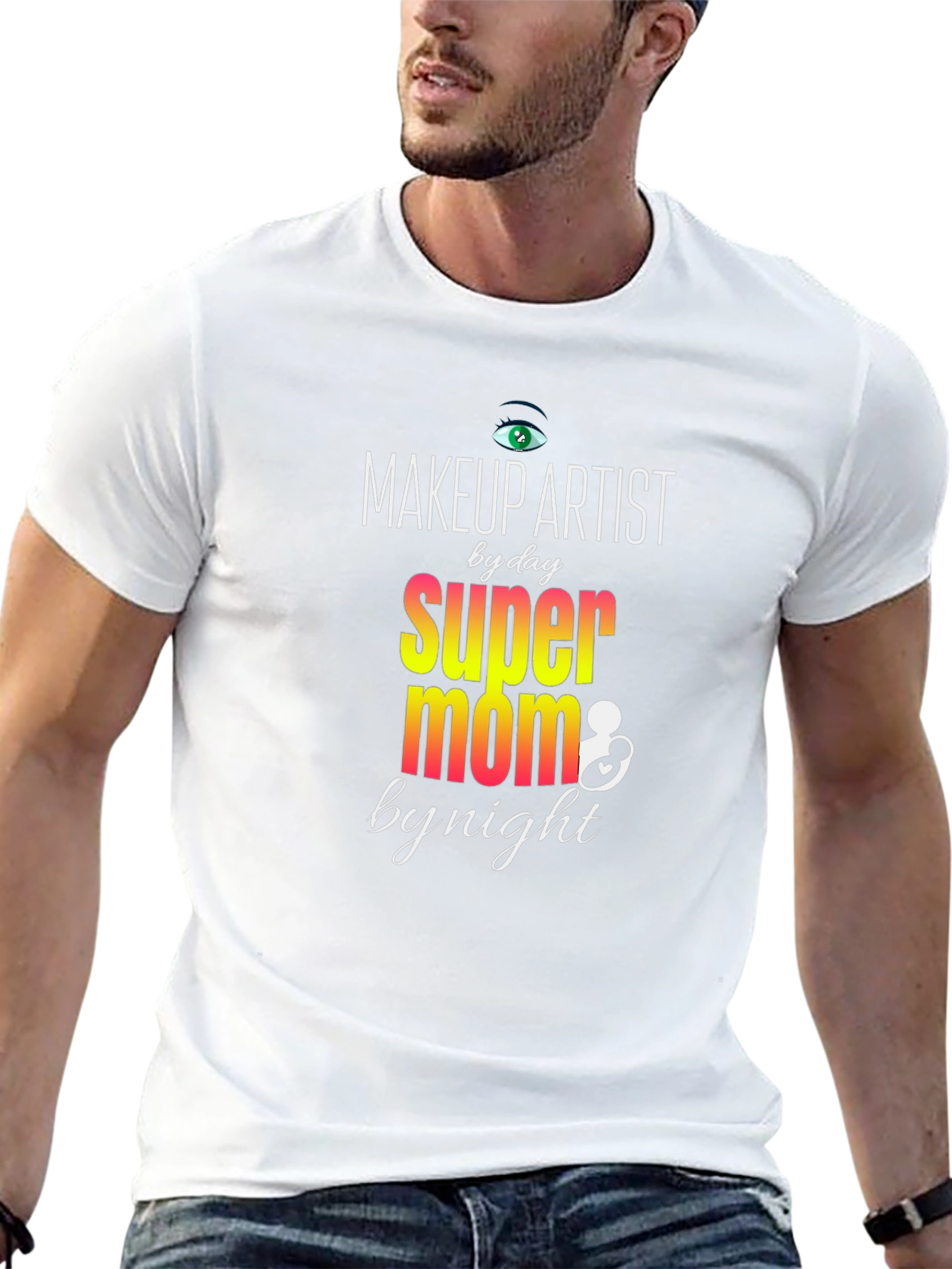 Makeup Artist Super Mom T-Shirt