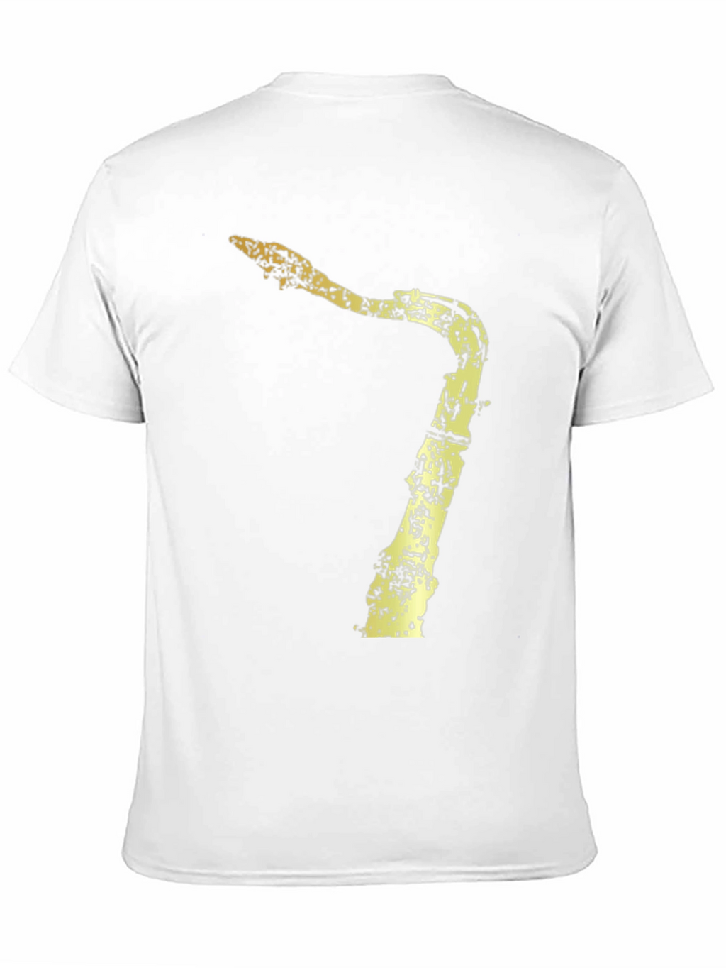 Black Saxophone Graphic Tee