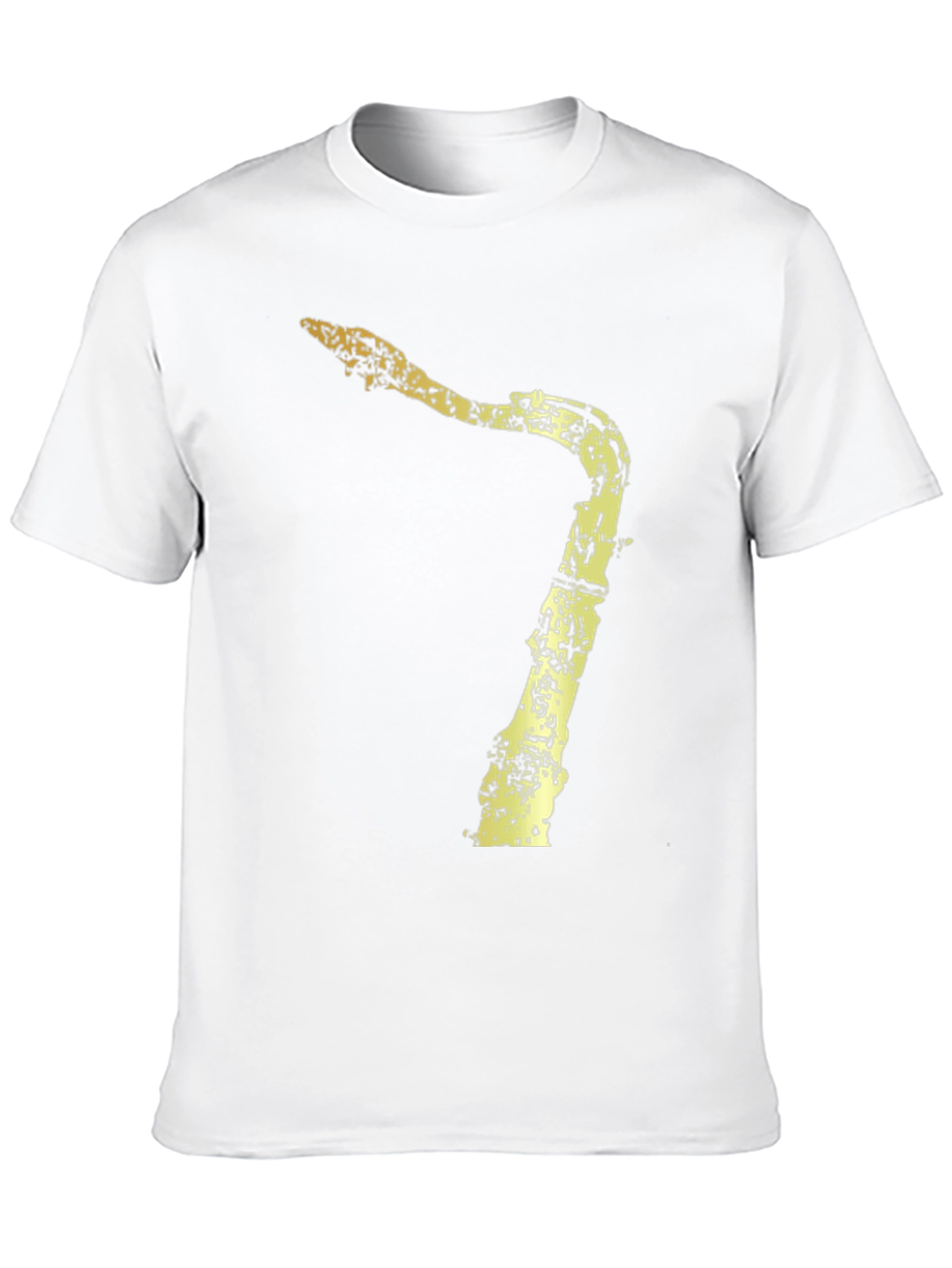 Black Saxophone Graphic Tee