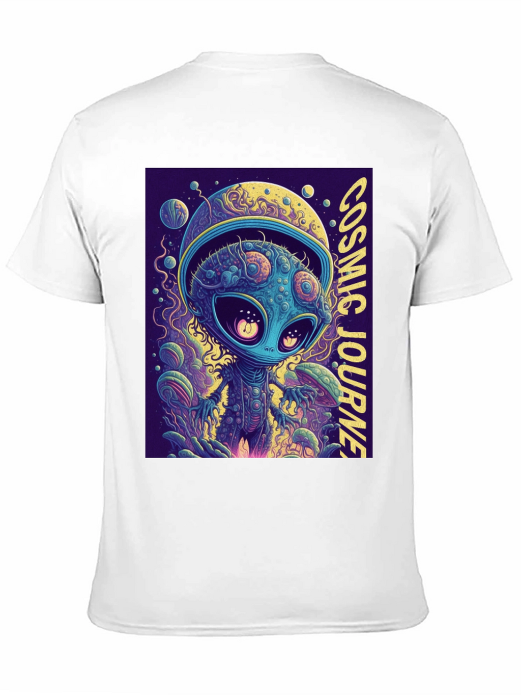 Cosmic Alien Journey Graphic Tee