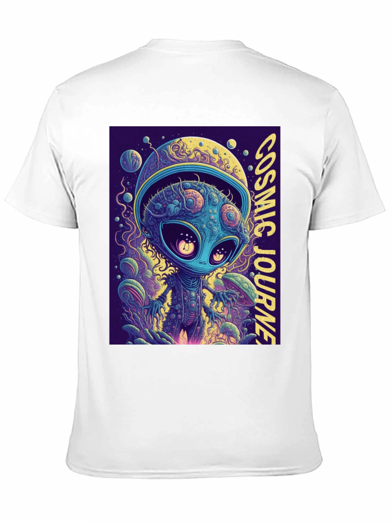Cosmic Alien Journey Graphic Tee