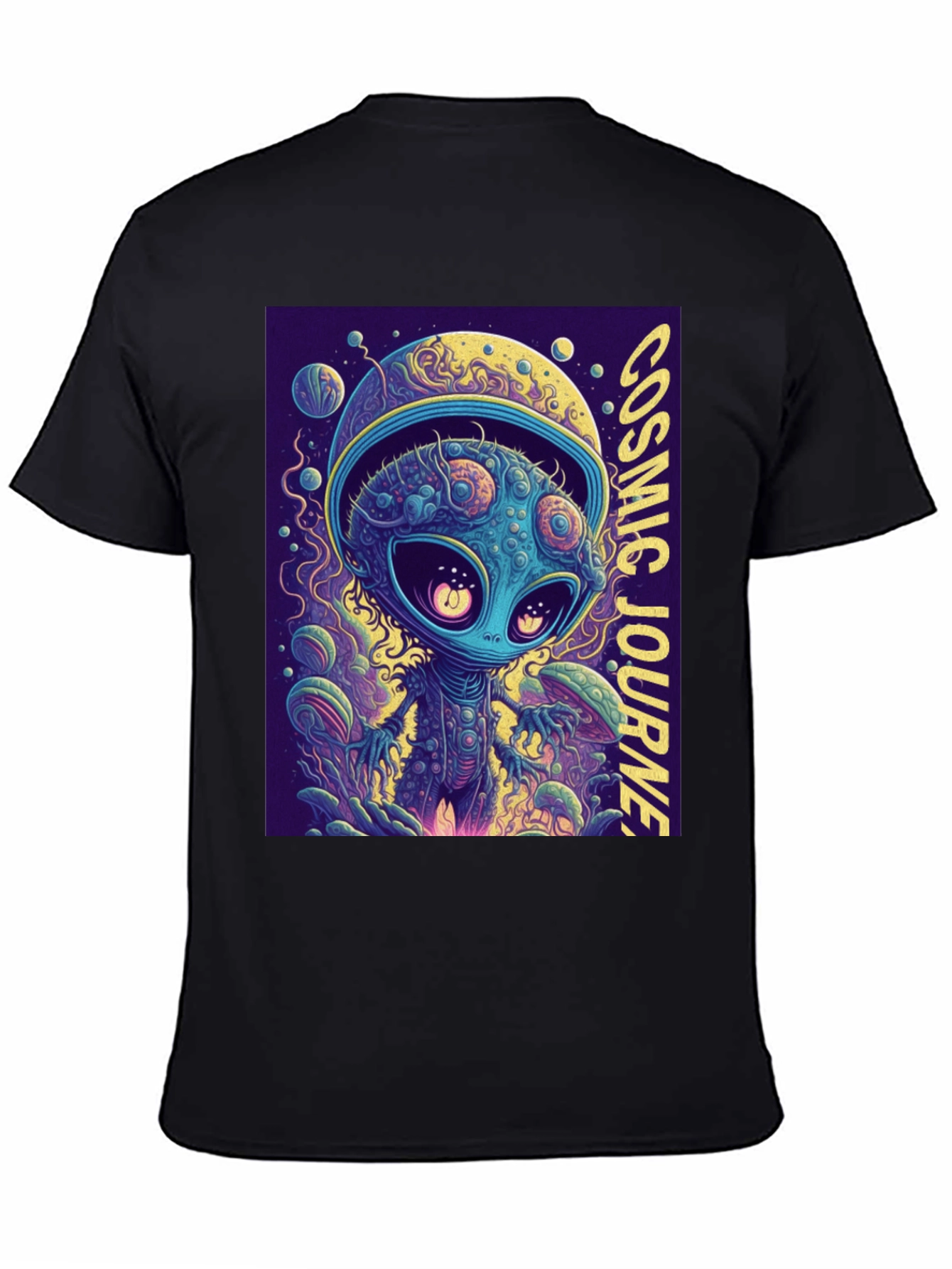 Cosmic Alien Journey Graphic Tee